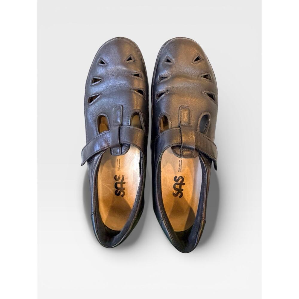 SAS Roamer Black Size 10 Medium Women's Shoes Nurse Shoe Soft Step‎ #2042855